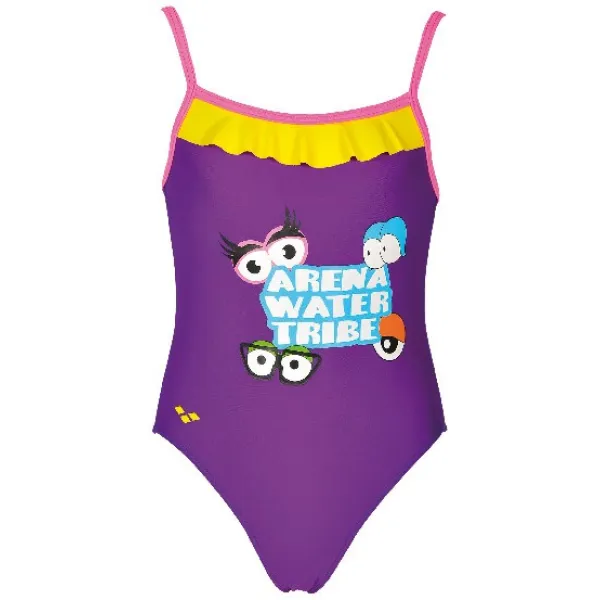 Дитячий купальник Arena AWT ROUCHE KIDS GIRL ONE PIECE