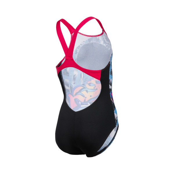 Дитячий купальник Arena GIRLS SWIMSUIT V BACK PLACEME