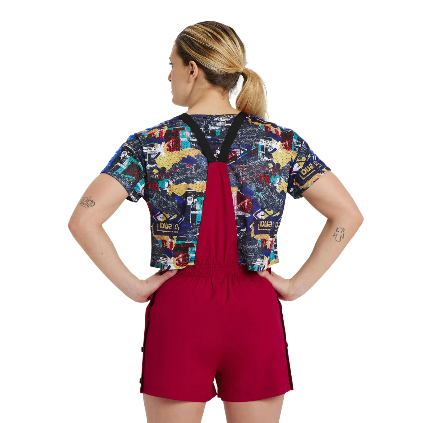 Жіночий комбінезон Arena WOMENS ARENA ICONS ROMPER SOL Жіночий комбінезон Arena WOMENS ARENA ICONS ROMPER SOL