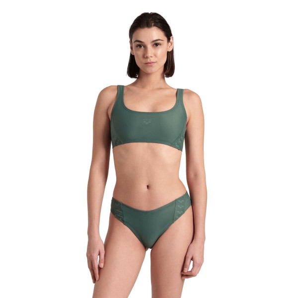 Жіночий купальник Arena TEAM STRIPE BIKINI BRALETTE