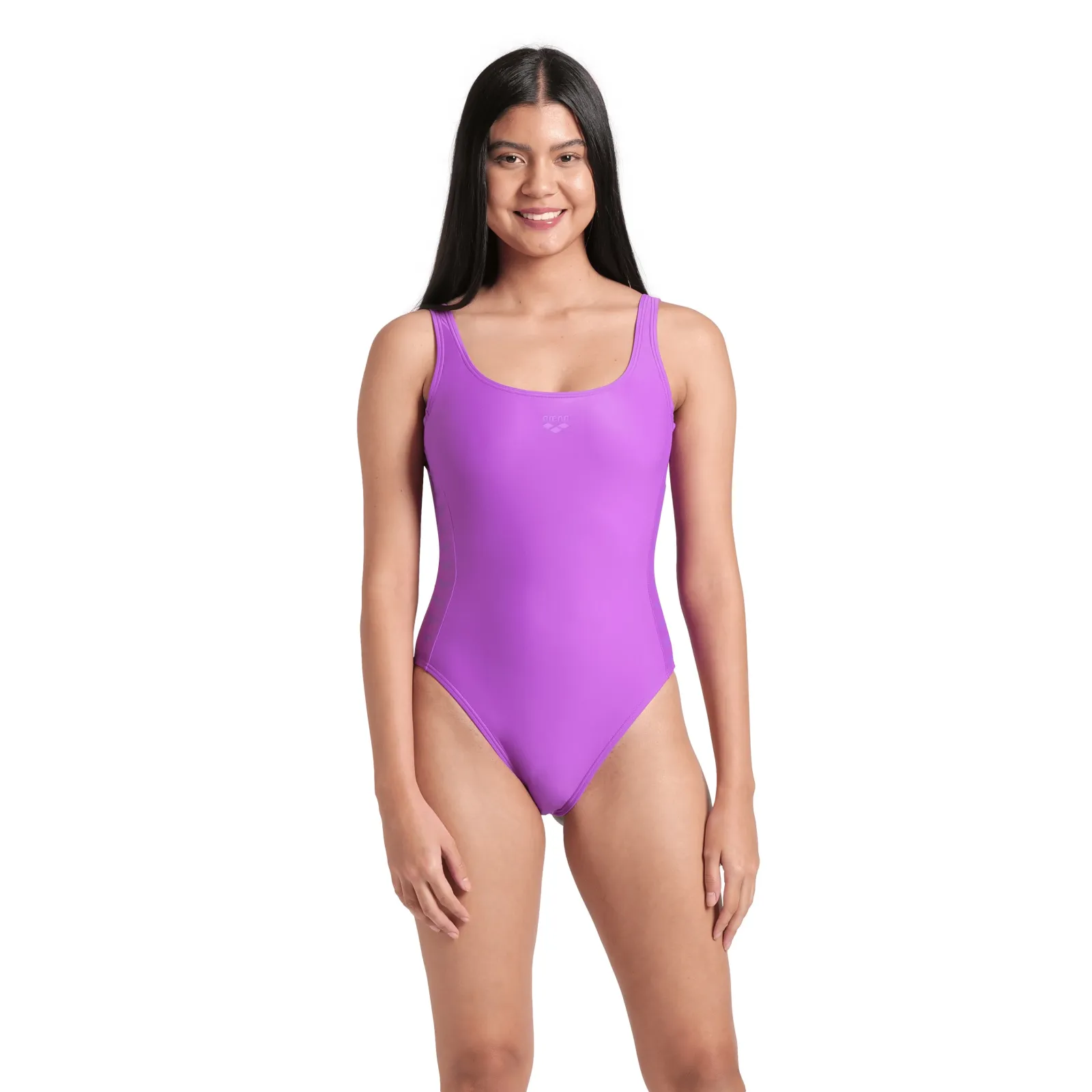 Жіночий купальник Arena TEAM STRIPE SWIMSUIT U BACK