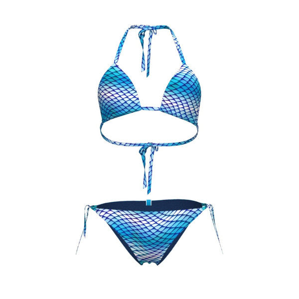 Жіночий купальник Arena WATER PRINT STRING BIKINI TRIA