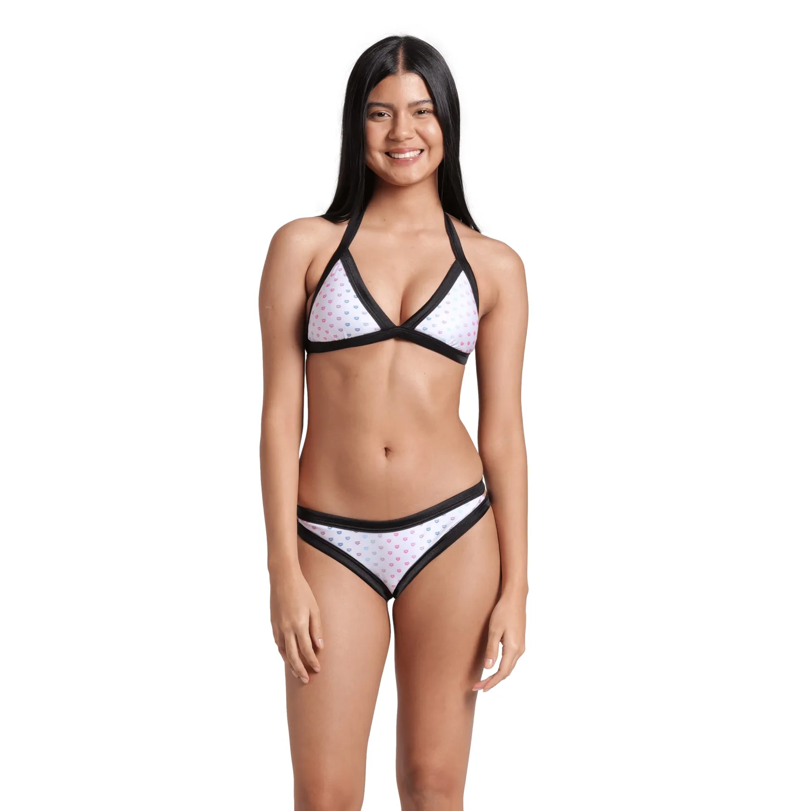 Жіночий купальник Arena RAINBOW MONOGRAM BIKINI TRIANG