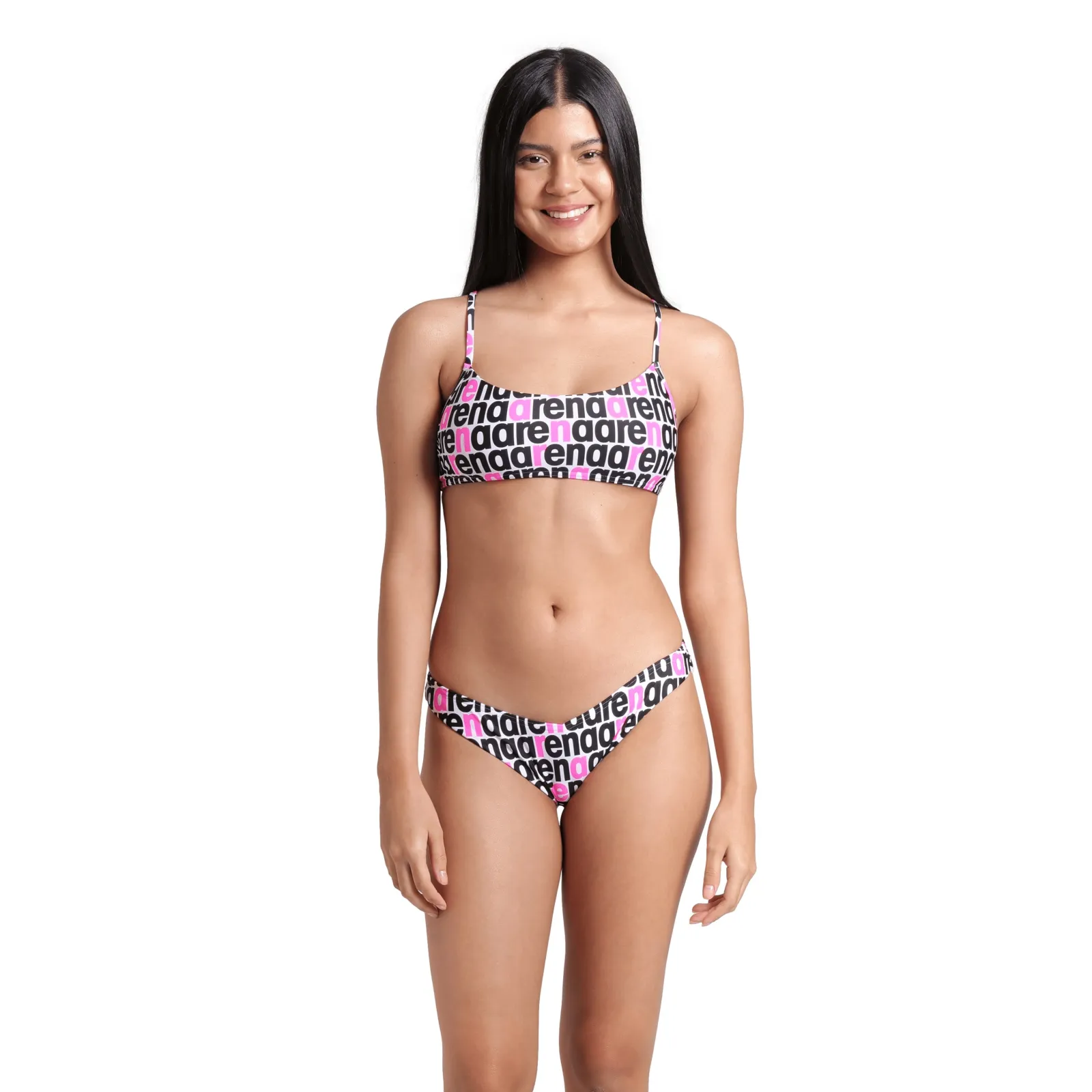 Жіночий купальник Arena LOGOTYPE BIKINI BANDEAU
