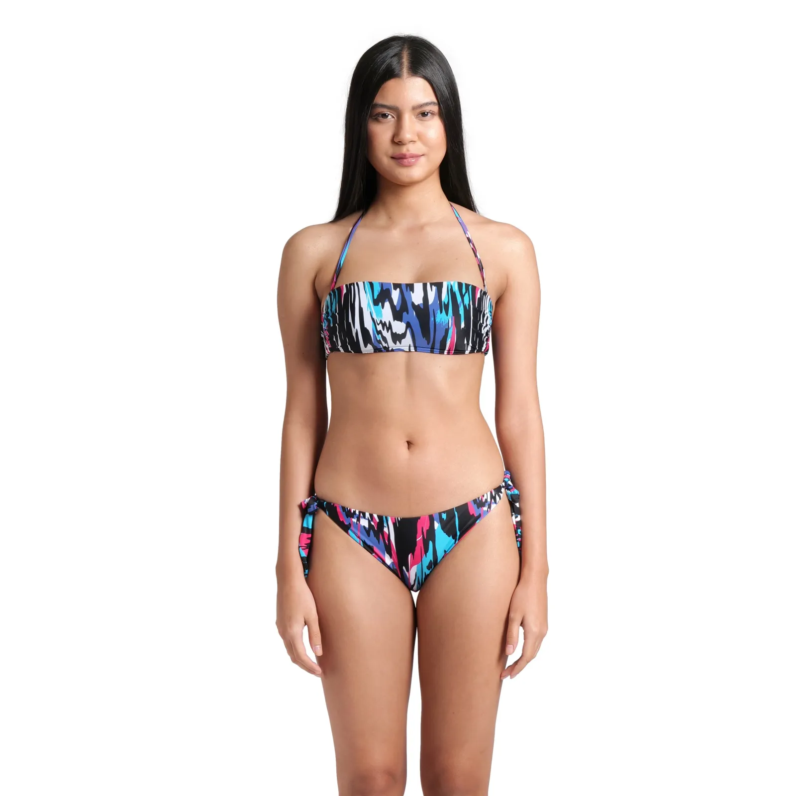 Жіночий купальник Arena WATER PRINTS BIKINI BANDEAU