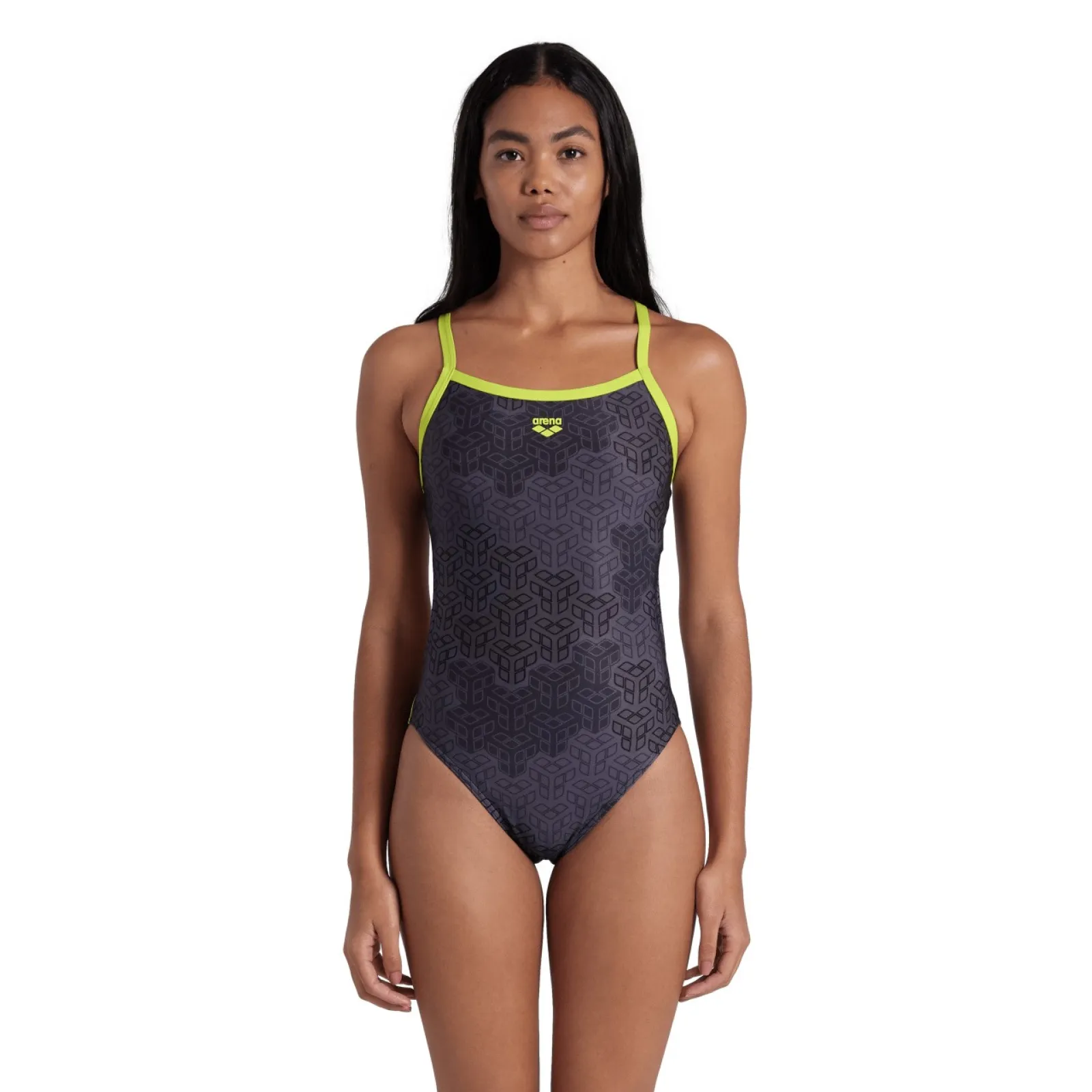Жіночий купальник Arena CAMO KIKKO SWIMSUIT CHALLENGE