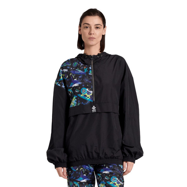 Вітрівка Arena FUN PLANET HOODED H/Z JACKET