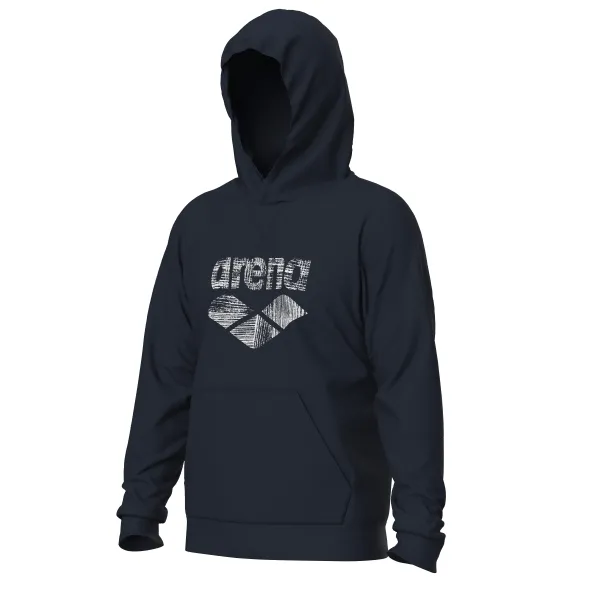 Чоловіче худі Arena UNBRUSHED HOODED SWEAT L