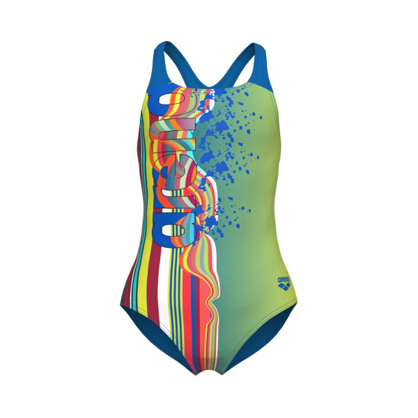 Дитячий купальник Arena PALETTE SWIMSUIT SWIM PRO BACK