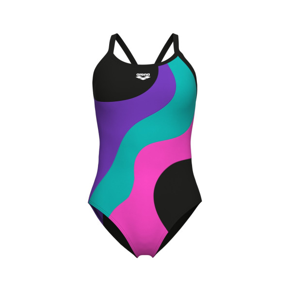 Жіночий купальник Arena MULTI SLICES SWIMSUIT LIGHTDRO