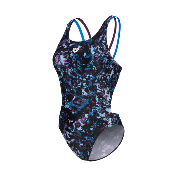 Жіночий купальник Arena ROCKIN SWIMSUIT SWIM TECH MULT