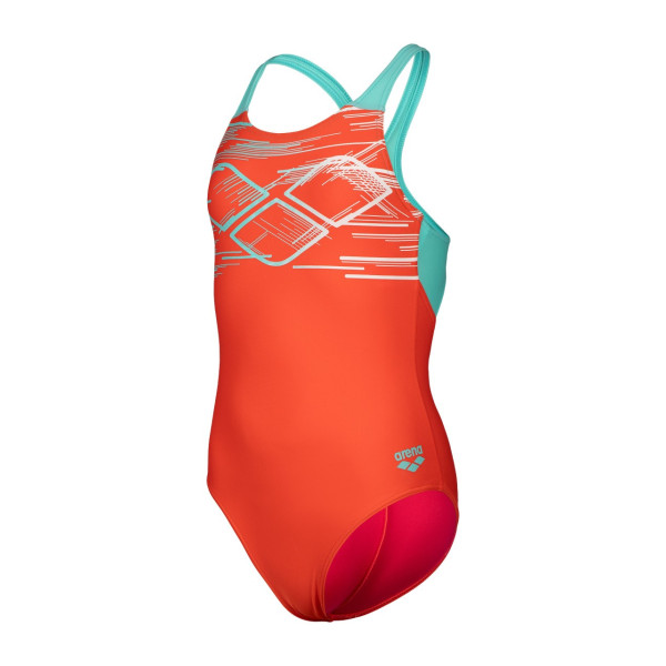 Дитячий купальник Arena PASTIME SWIMSUIT V BACK