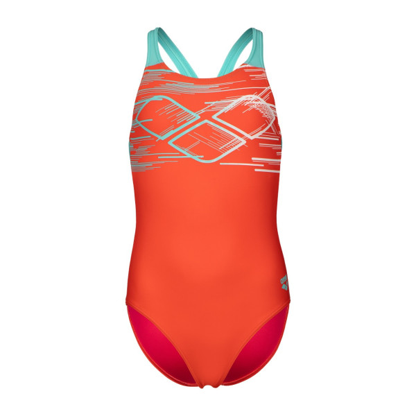 Дитячий купальник Arena PASTIME SWIMSUIT V BACK