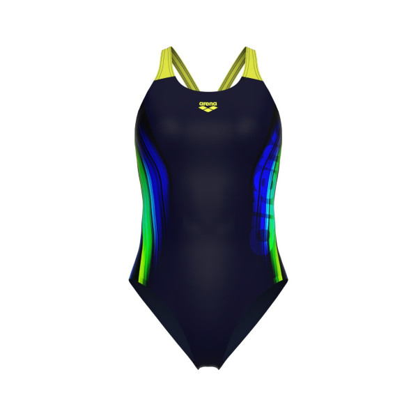 Жіночий купальник Arena BREATH SWIMSUIT V BACK LB