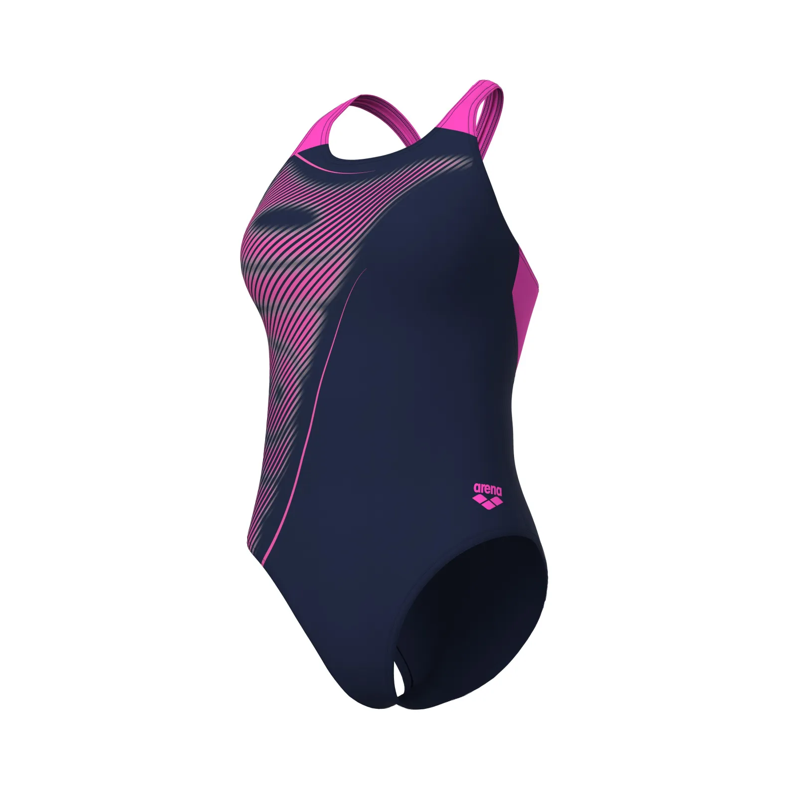 Жіночий купальник Arena BRIGHT GLARE SWIMSUIT V BACK