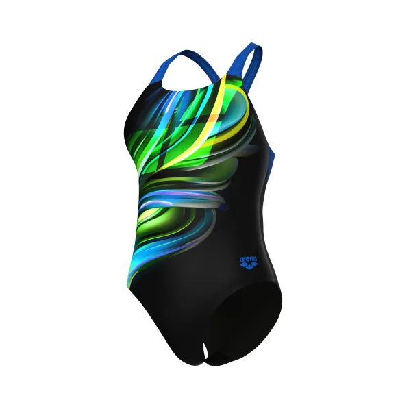 Жіночий купальник Arena BLOOM SWIMSUIT SWIM PRO BACK L
