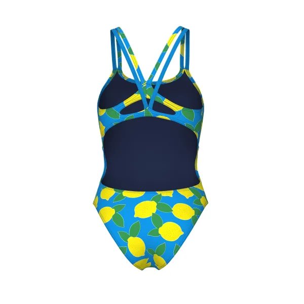 Жіночий купальник Arena LEMONS SWIMSUIT LACE PLUS BACK