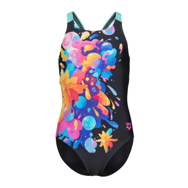Дитячий купальник Arena PAINTING SWIMSUIT V BACK