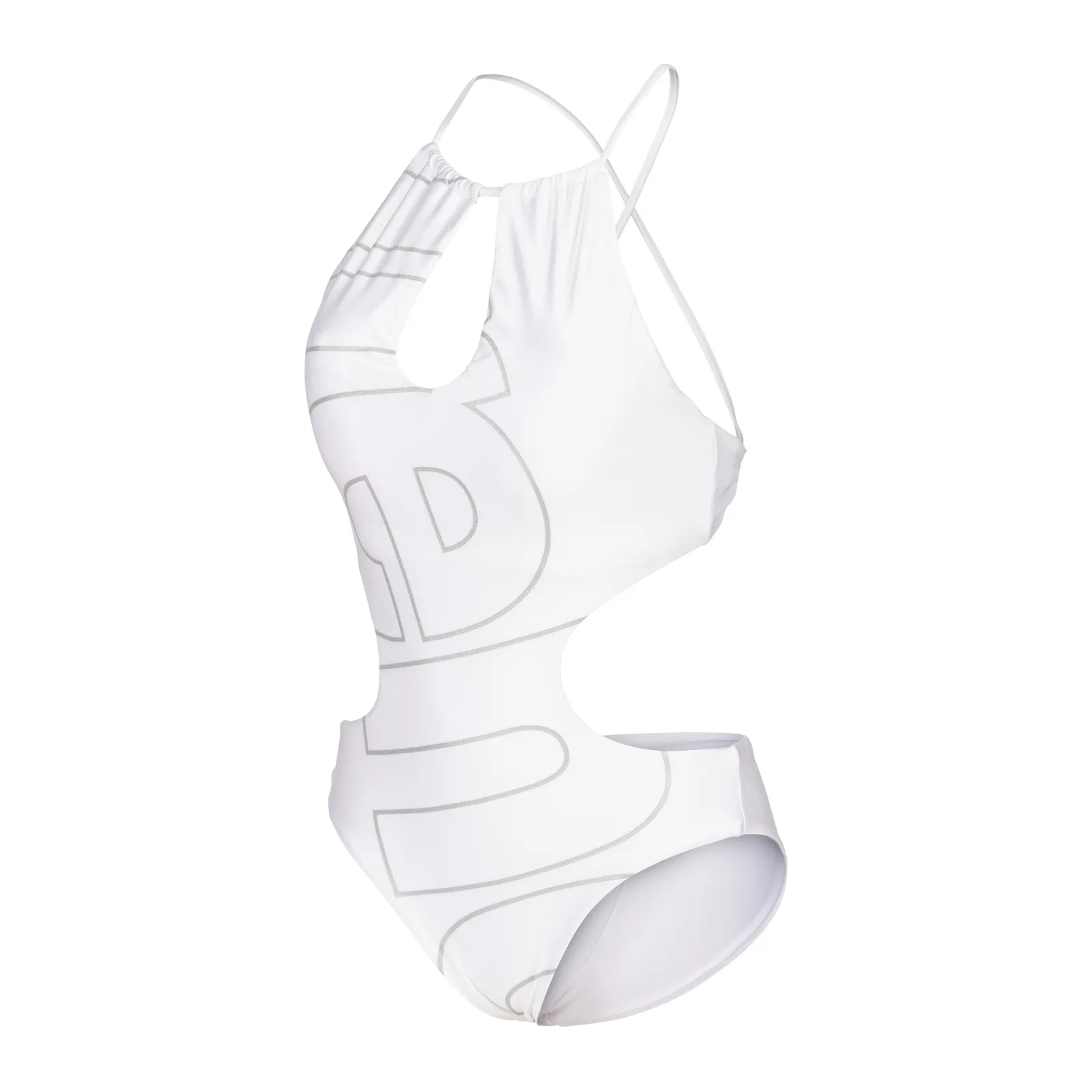 Жіночий купальник Arena LOGOTYPE CUTOUT SWIMSUIT