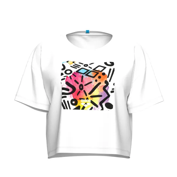 Жіноча футболка Arena GRAFFITI CROP TEE