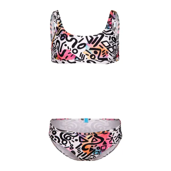 Дитячий купальник Arena WATER PRINT BIKINI BRALETTE