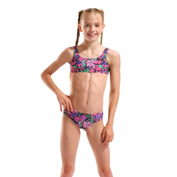 Дитячий купальник Arena WATER PRINT BIKINI BRALETTE