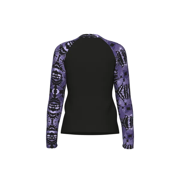 Жіночий лонгслів Arena SWIM L/S RASH VEST ALLOVER
