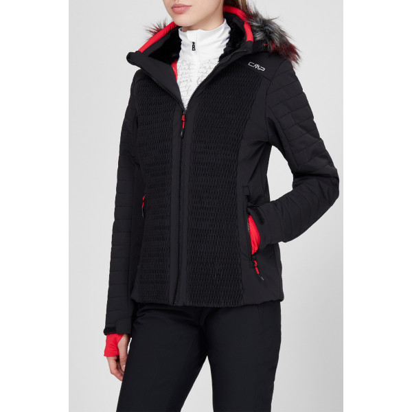 Жіноча куртка лижна CMP WOMAN JACKET ZIP HOOD