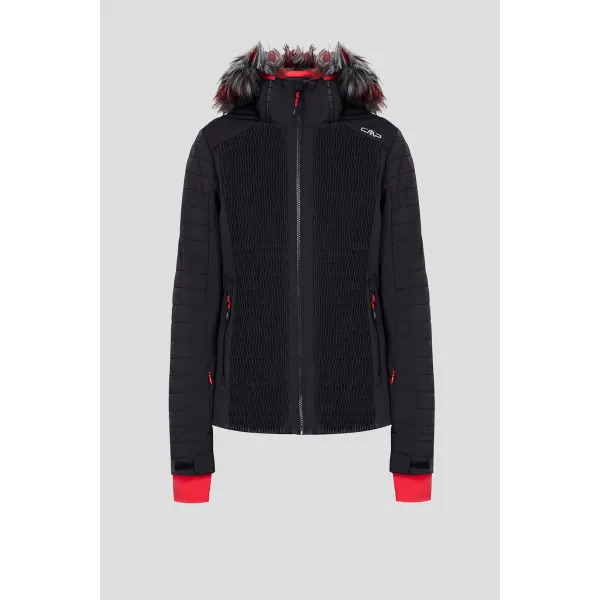 Жіноча куртка лижна CMP WOMAN JACKET ZIP HOOD
