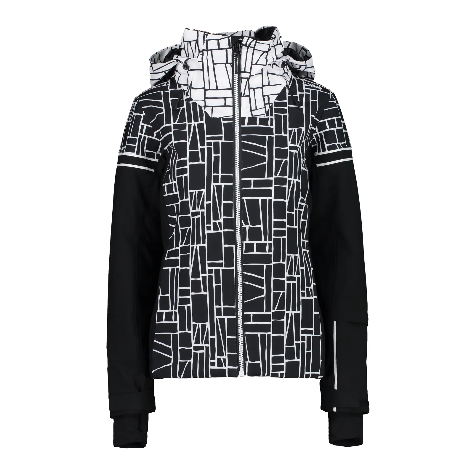 Жіноча лижна куртка CMP WOMAN JACKET FIX HOOD Жіноча лижна куртка CMP WOMAN JACKET FIX HOOD