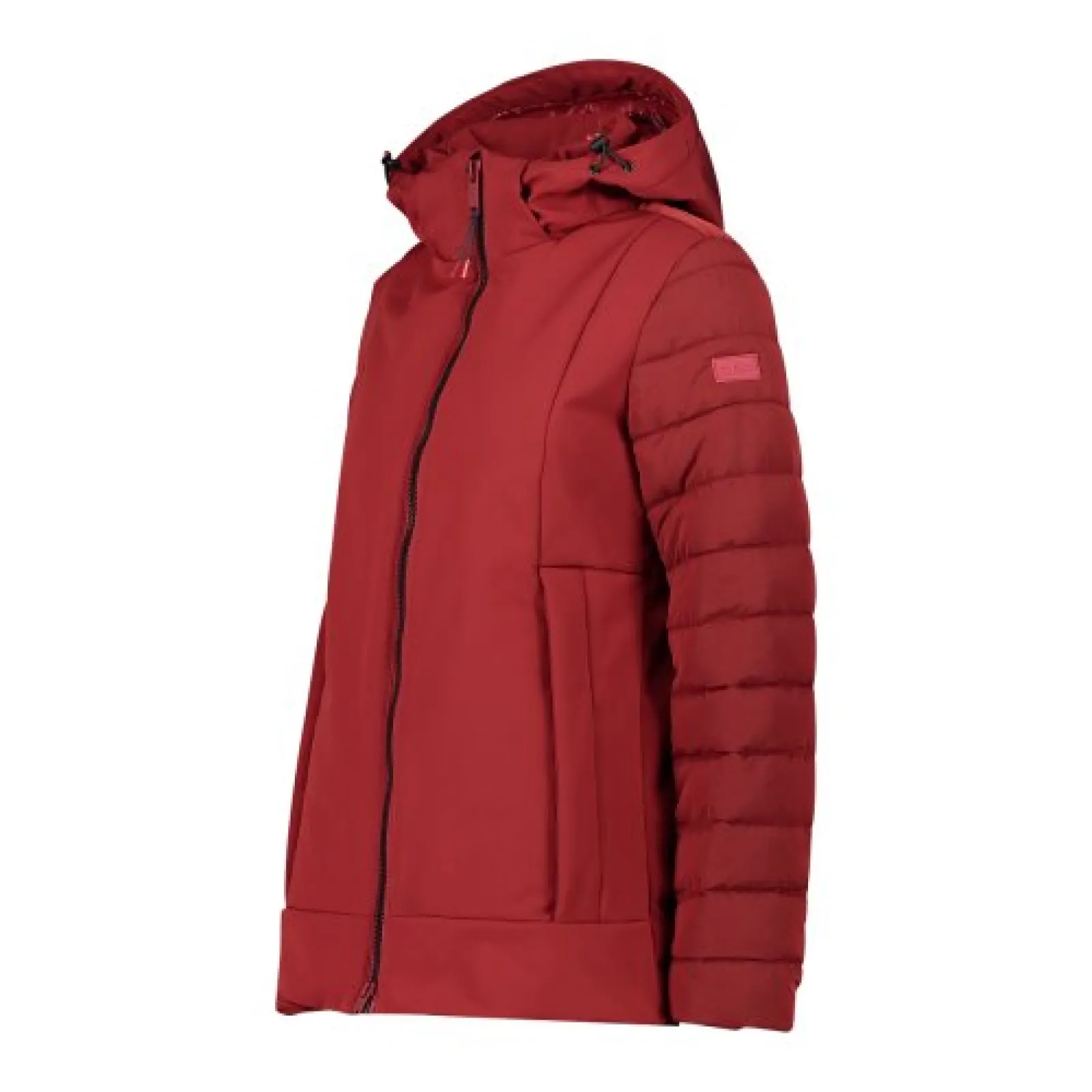 Жіноча куртка CMP WOMAN JACKET LONG ZIP HOOD Жіноча куртка CMP WOMAN JACKET LONG ZIP HOOD