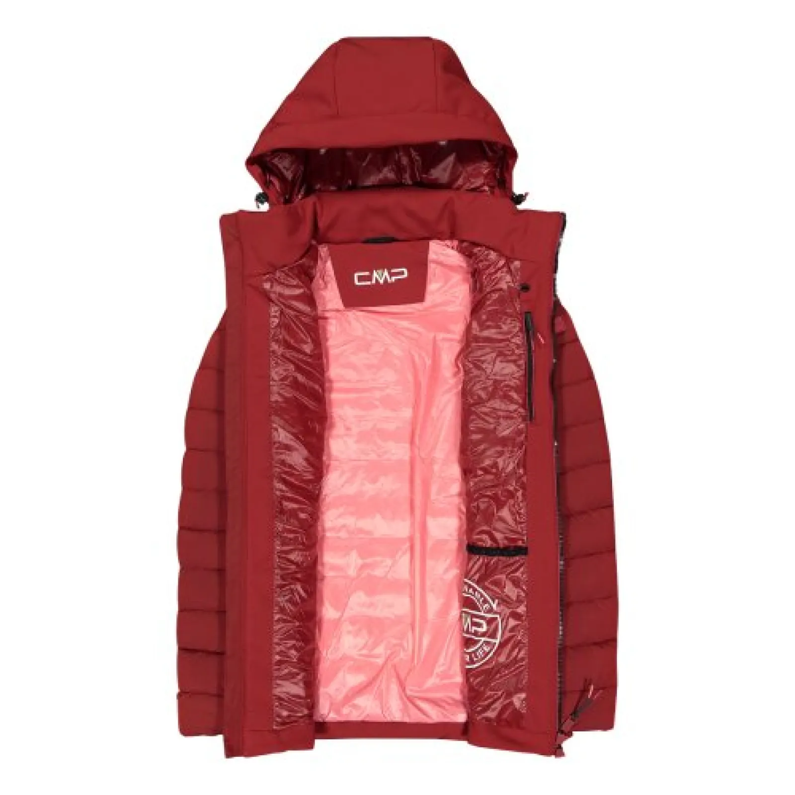 Жіноча куртка CMP WOMAN JACKET LONG ZIP HOOD Жіноча куртка CMP WOMAN JACKET LONG ZIP HOOD