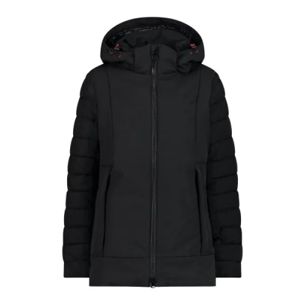 Жіноча куртка CMP WOMAN JACKET LONG ZIP HOOD