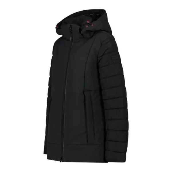 Жіноча куртка CMP WOMAN JACKET LONG ZIP HOOD