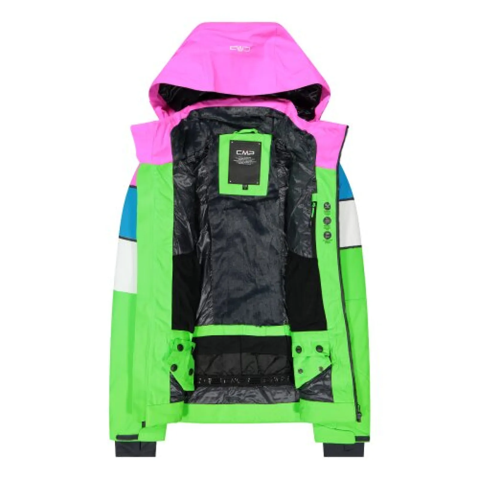 Жіноча гірськолижна куртка CMP WOMAN JACKET ZIP HOOD Жіноча гірськолижна куртка CMP WOMAN JACKET ZIP HOOD