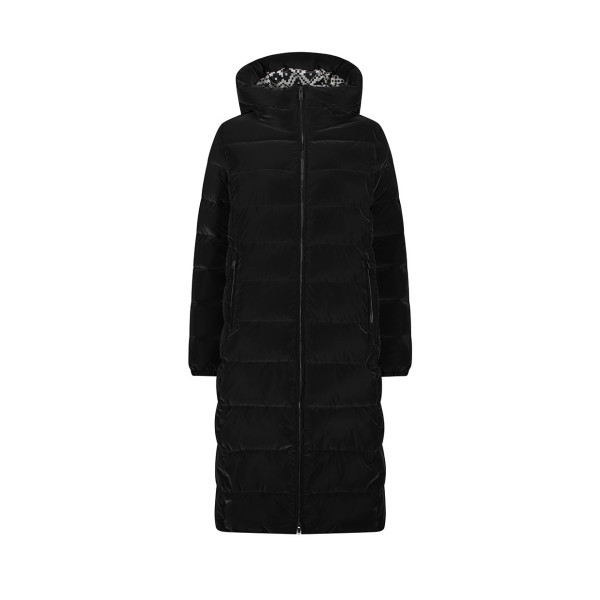 Жіноча куртка CMP WOMAN LONG COAT FIX HOOD