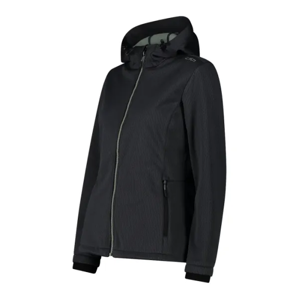Жіноча куртка CMP JACKET ZIP HOOD SOFTSHELL