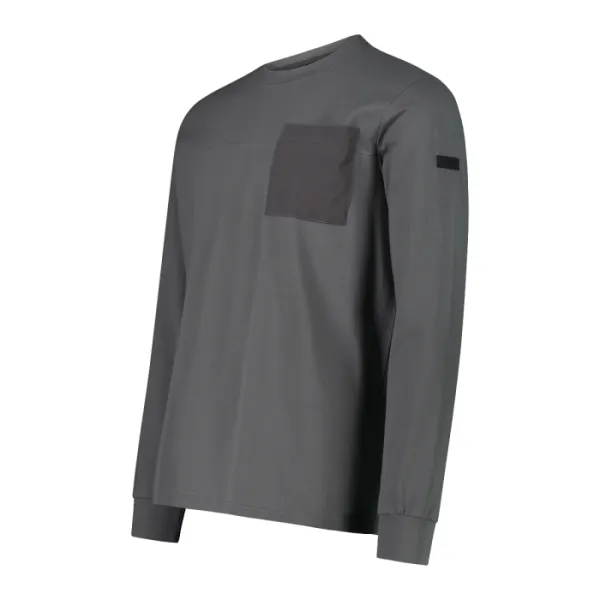Чоловіча футболка з довгим рукавом CMP T-SHIRT STRETCH JERSEY