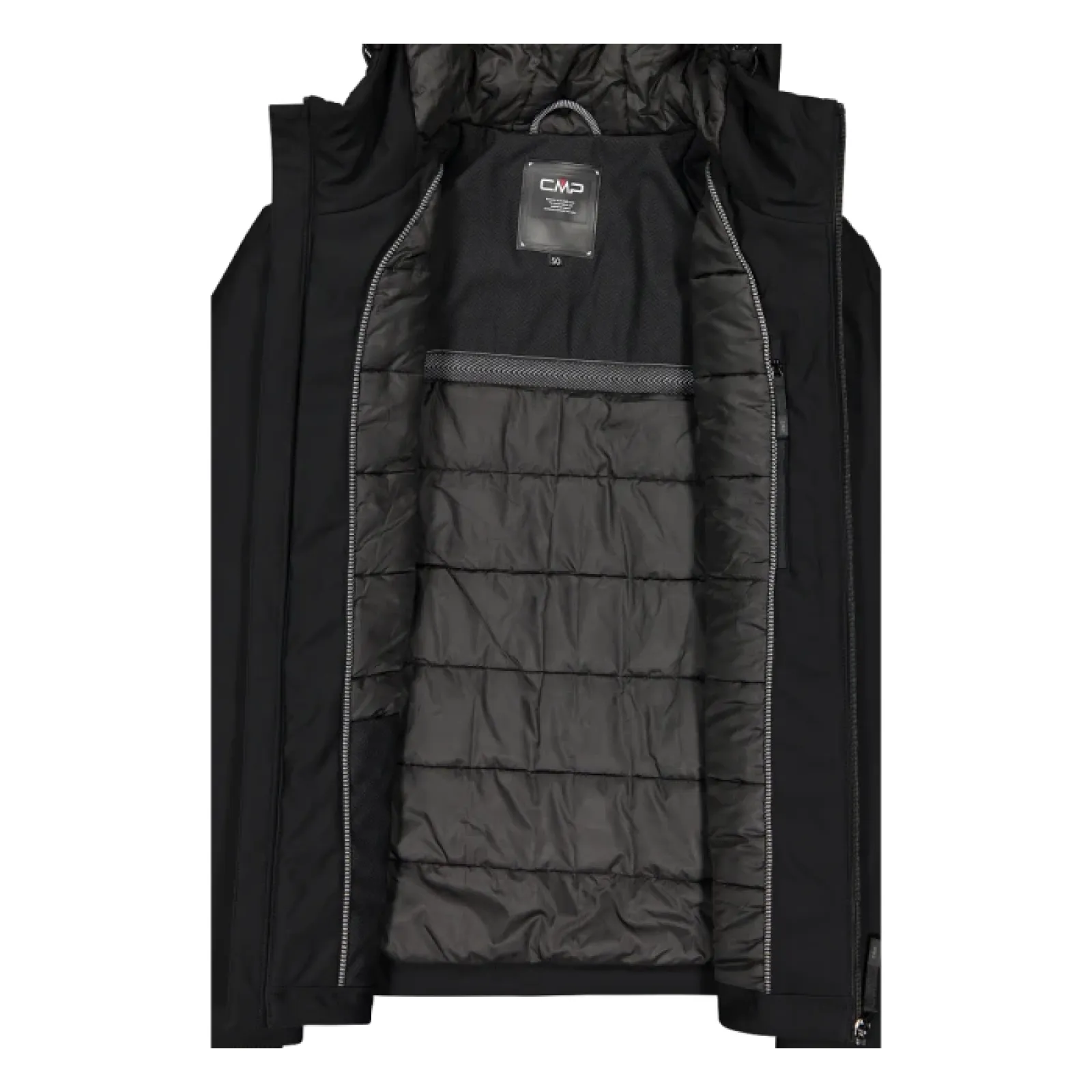 Чоловіча куртка CMP JACKET FIX HOOD MELANGE