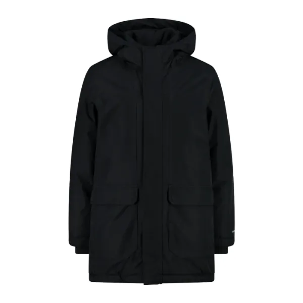 Дитяча парка CMP JACKET LONG FIX HOOD POLYESTER