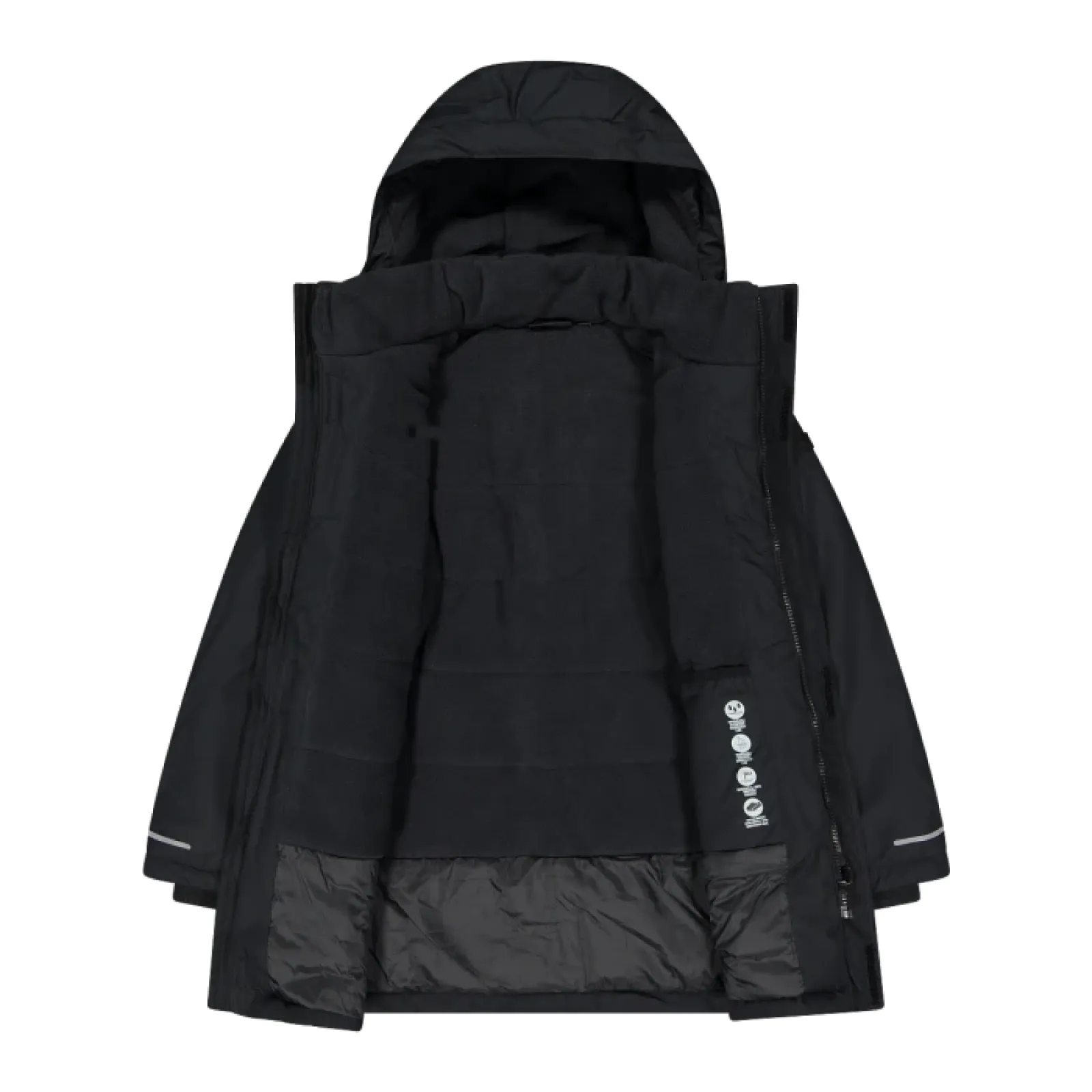 Дитяча парка CMP JACKET LONG FIX HOOD POLYESTER