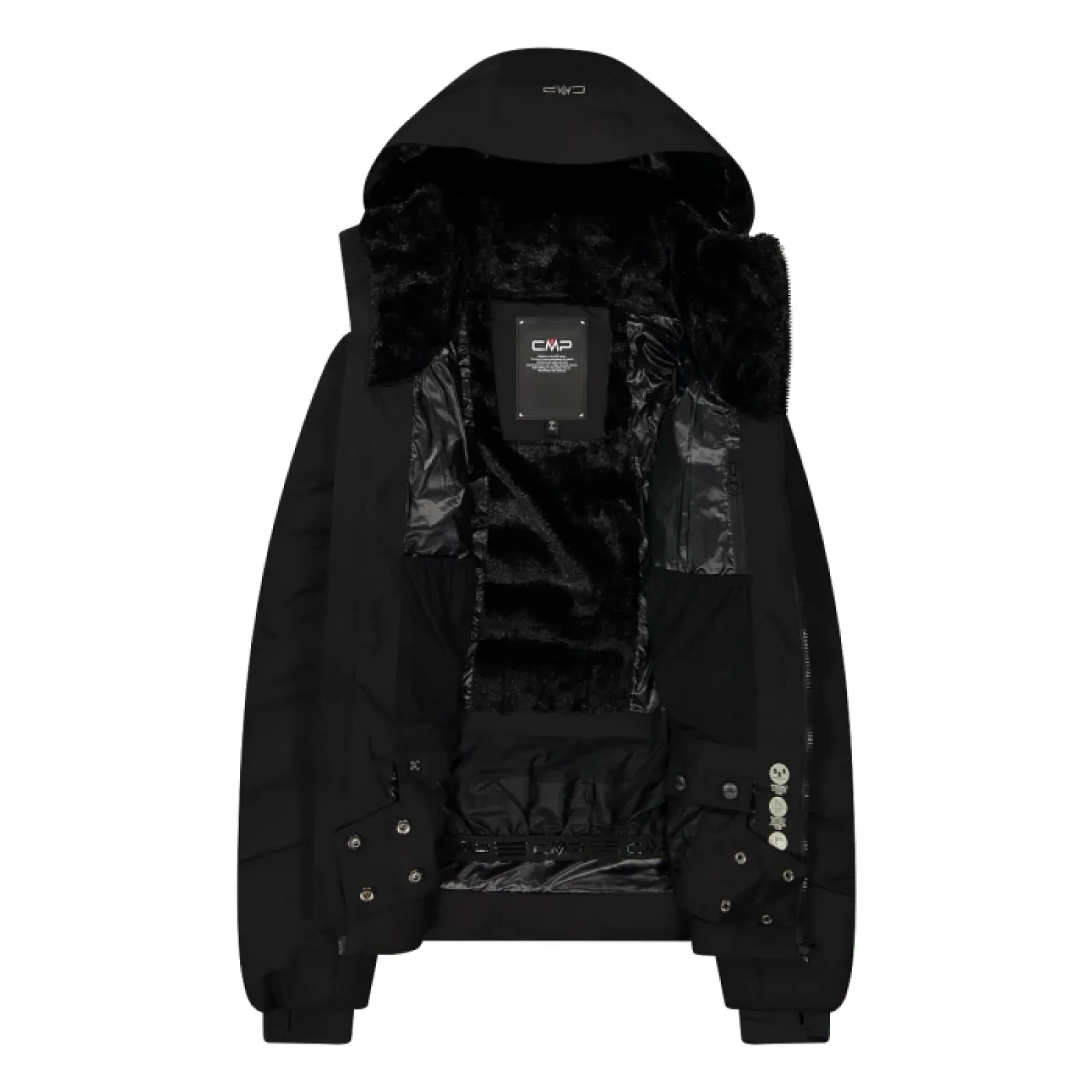 Жіноча гірськолижна куртка CMP JACKET FIX HOOD FEEL WARM