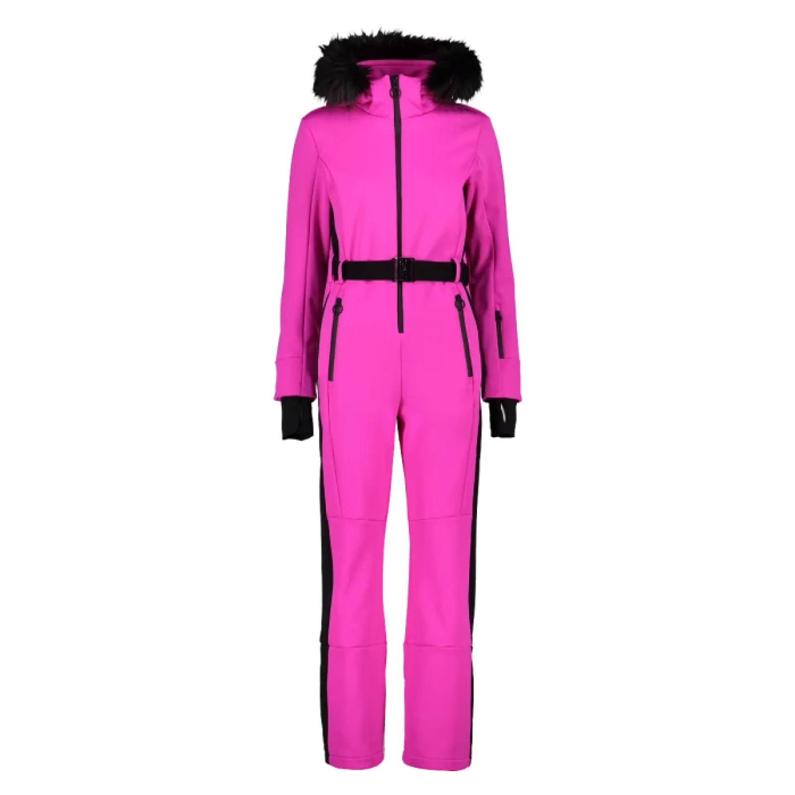 Жіночий гірськолижний комбінезон CMP SUIT ZIP HOOD SOFTSHELL