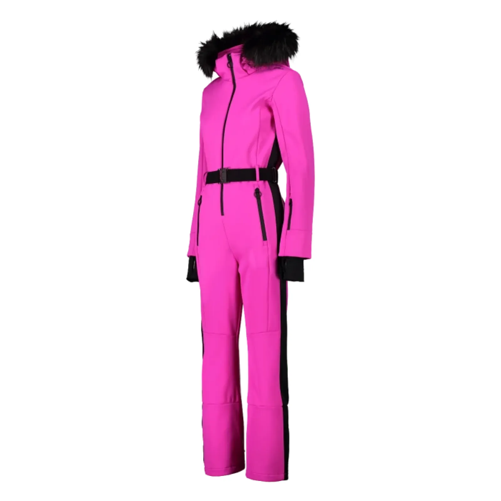 Жіночий гірськолижний комбінезон CMP SUIT ZIP HOOD SOFTSHELL