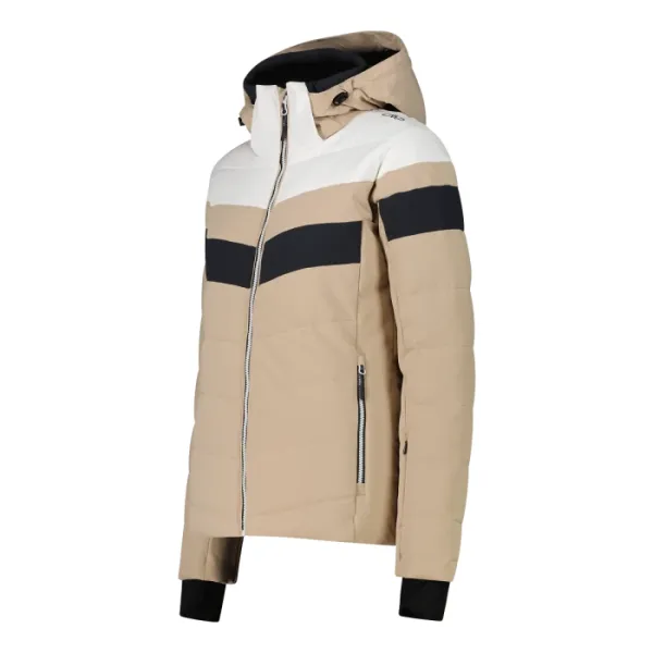 Жіноча гірськолижна куртка CMP JACKET ZIP HOOD MECHANICAL STR