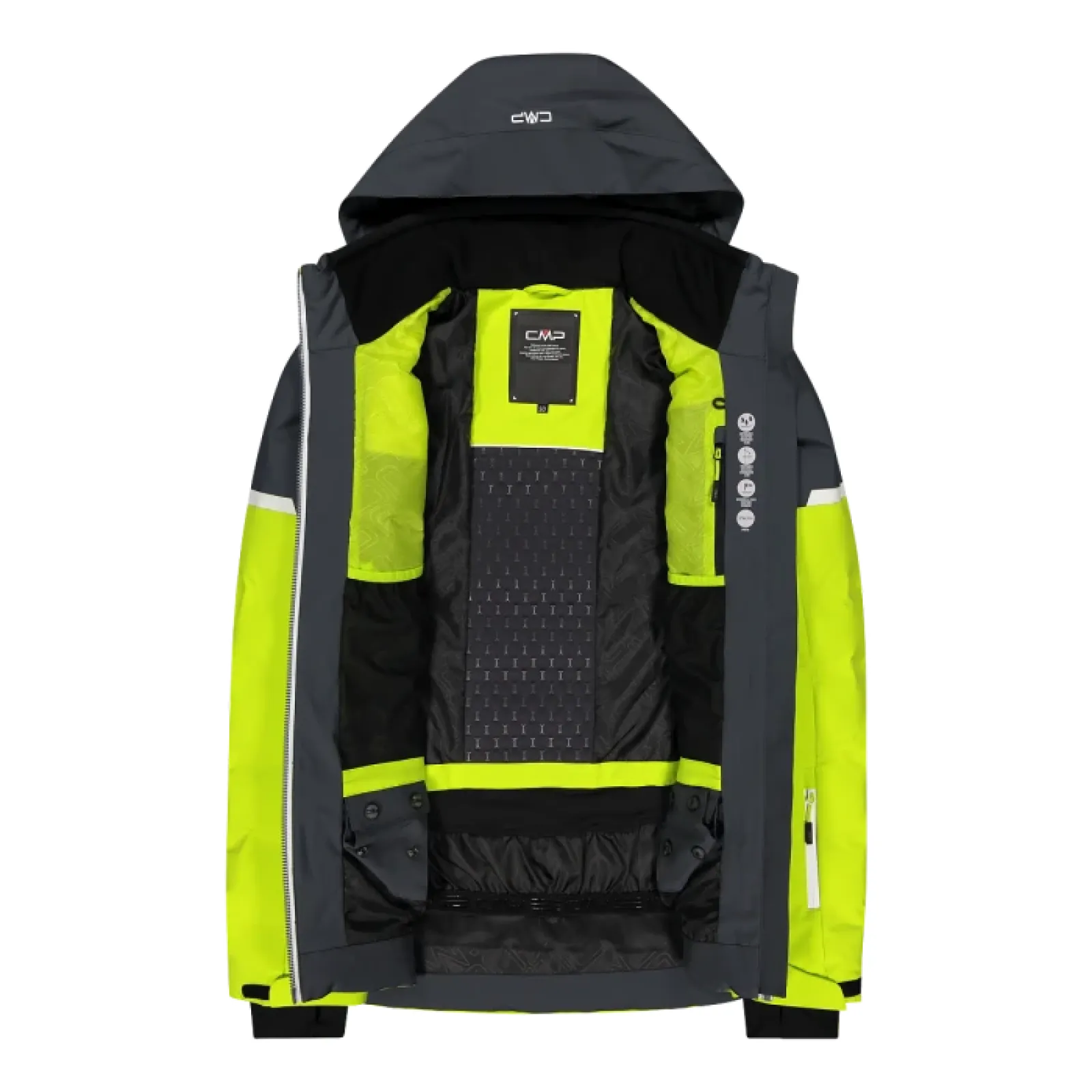 Чоловіча гірськолижна куртка CMP JACKET ZIP HOOD STRETCH POLYES
