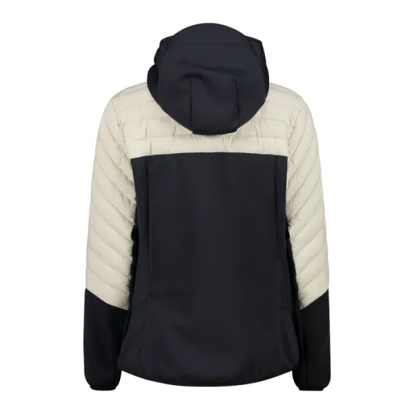 Жіноча куртка CMP JACKET HYBRID FIX HOOD NYLON
