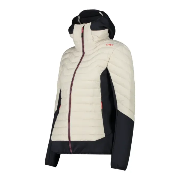 Жіноча куртка CMP JACKET HYBRID FIX HOOD NYLON
