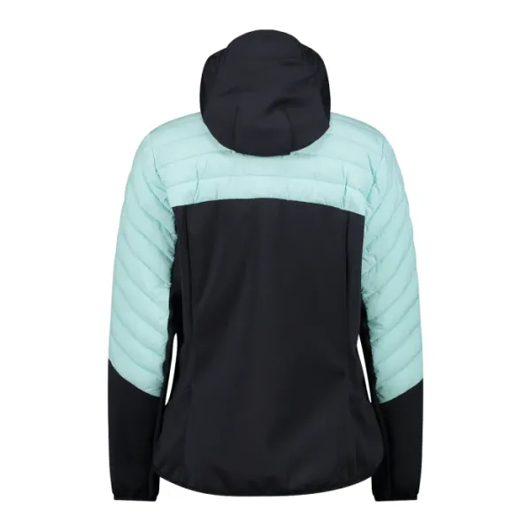 Жіноча куртка CMP JACKET HYBRID FIX HOOD NYLON