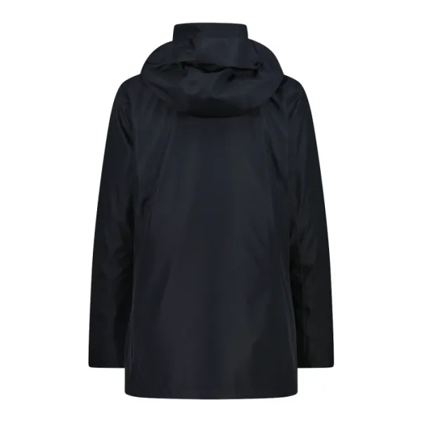 Жіноча куртка CMP LONG JACKET ZIP HOOD DETACHABL